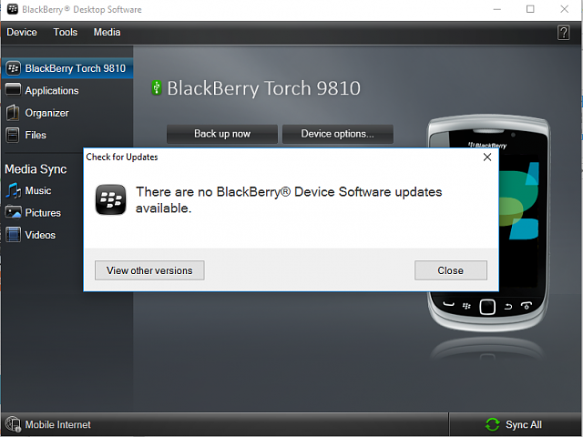 free blackberry desktop manager software download